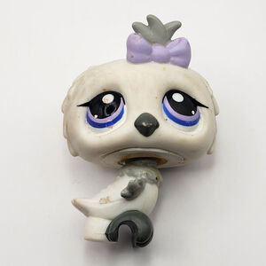 Littlest Pet Shop White Owl #449 Littlest Pet Shop Magnetic BobbleHead 2007